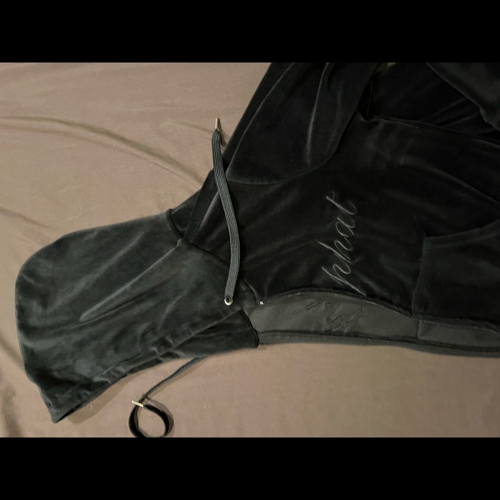 Baby Phat black velour jacket (2019)